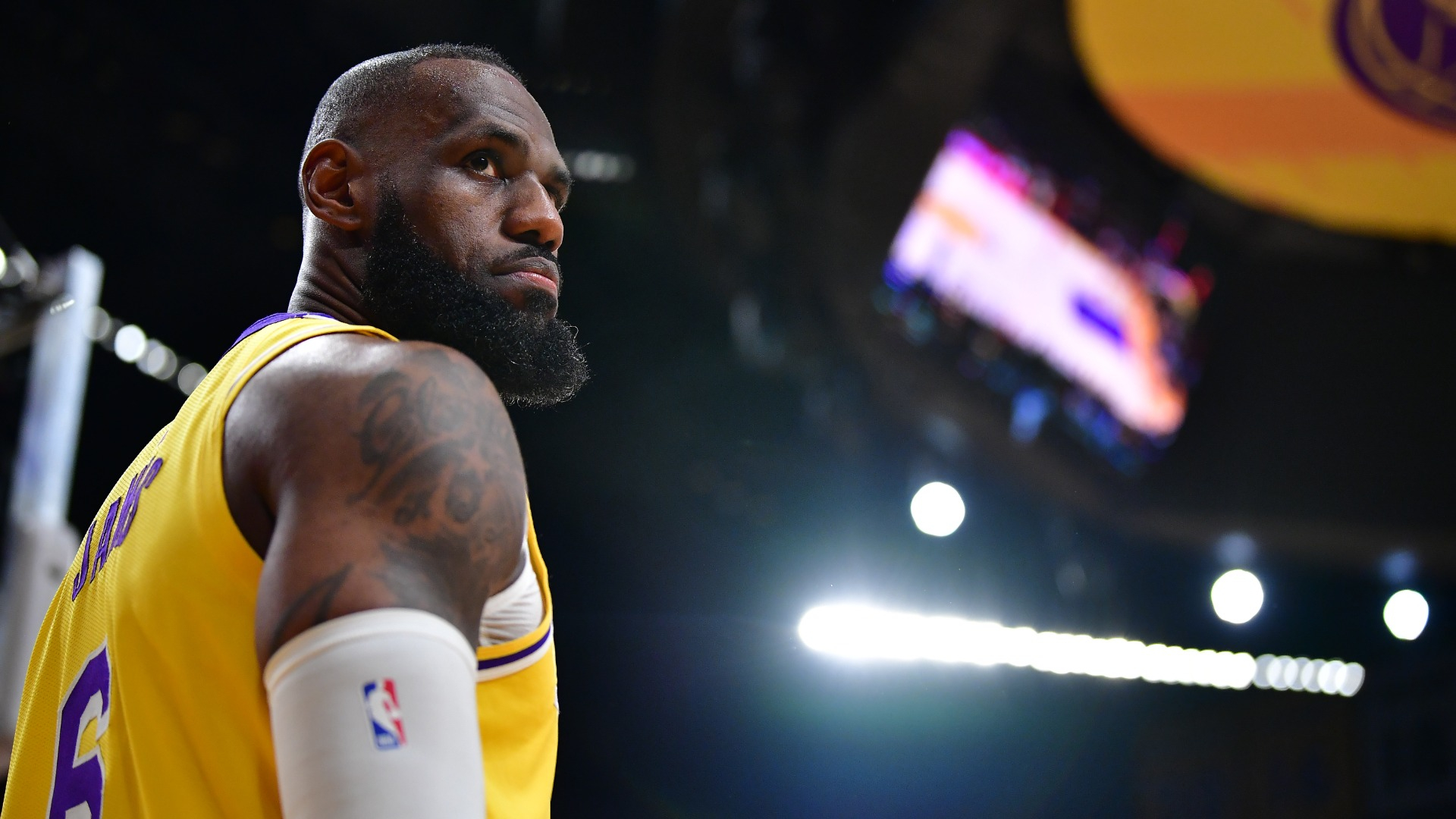 Los Angeles Lakers forward LeBron James