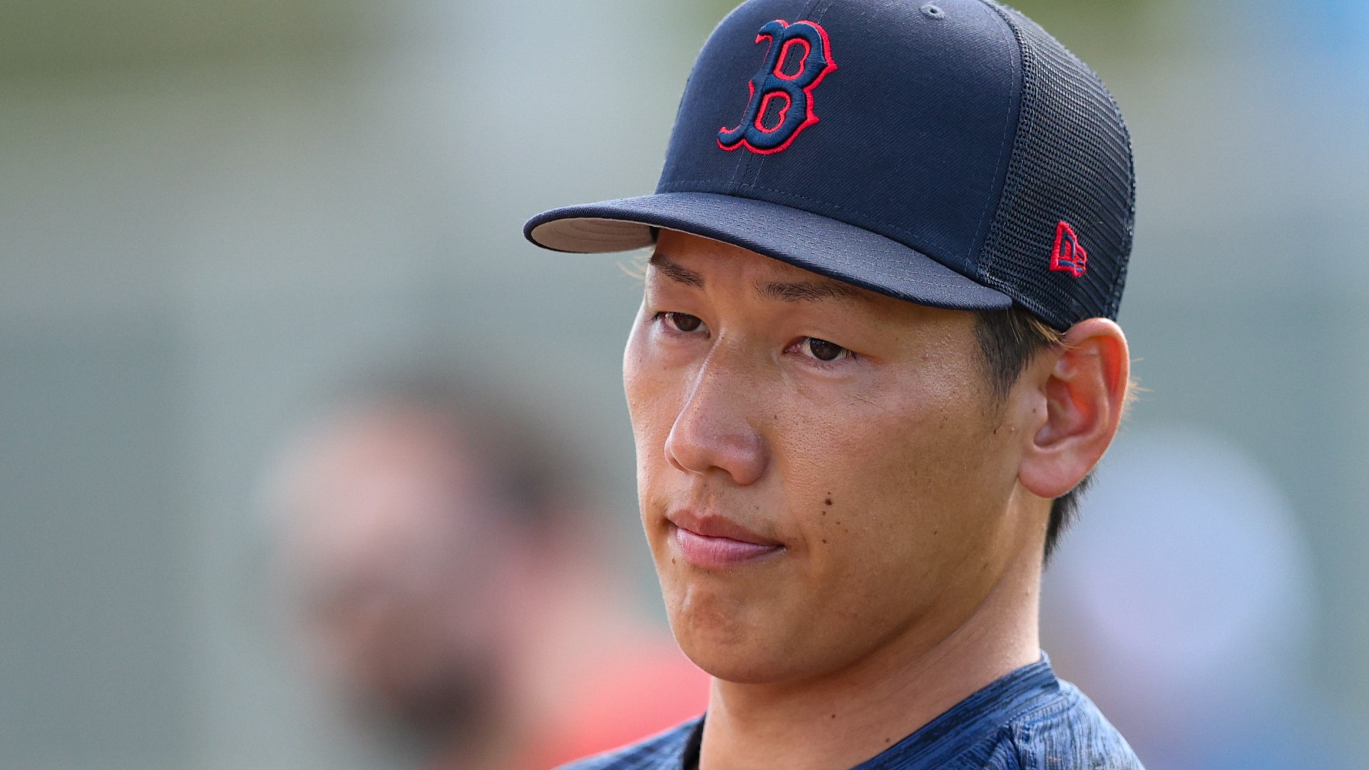 Boston Red Sox outfielder Masataka Yoshida