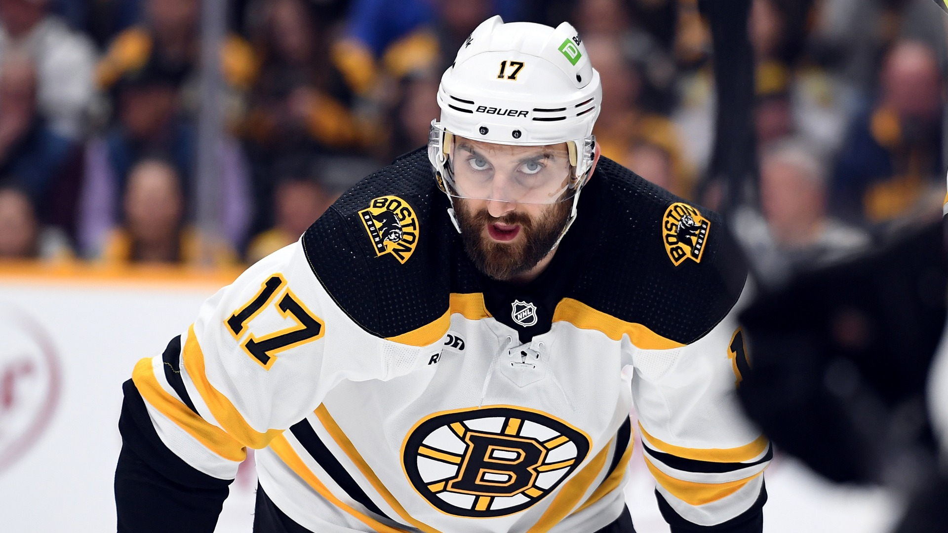 Boston Bruins forward Nick Foligno