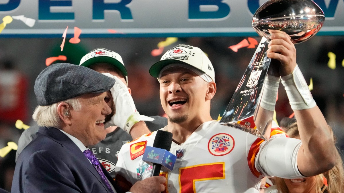 Kansas City Chiefs quarterback Patrick Mahomes