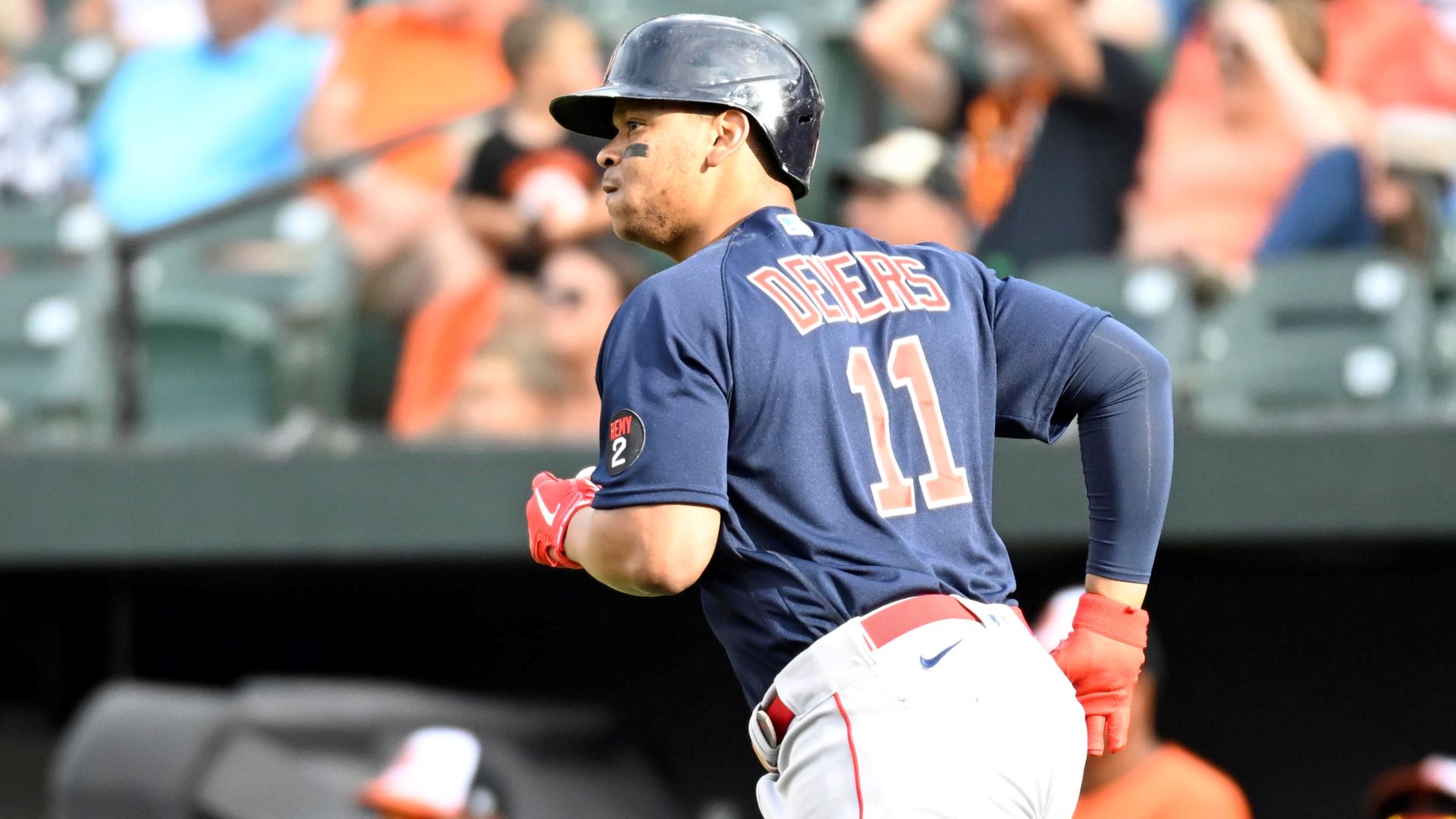 Boston Red Sox third baseman Rafael Devers