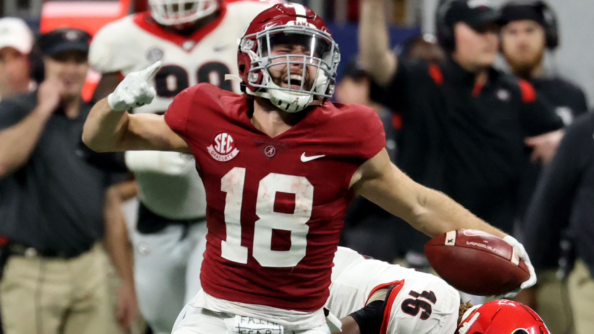 Alabama Crimson Tide wide receiver Slade Bolden