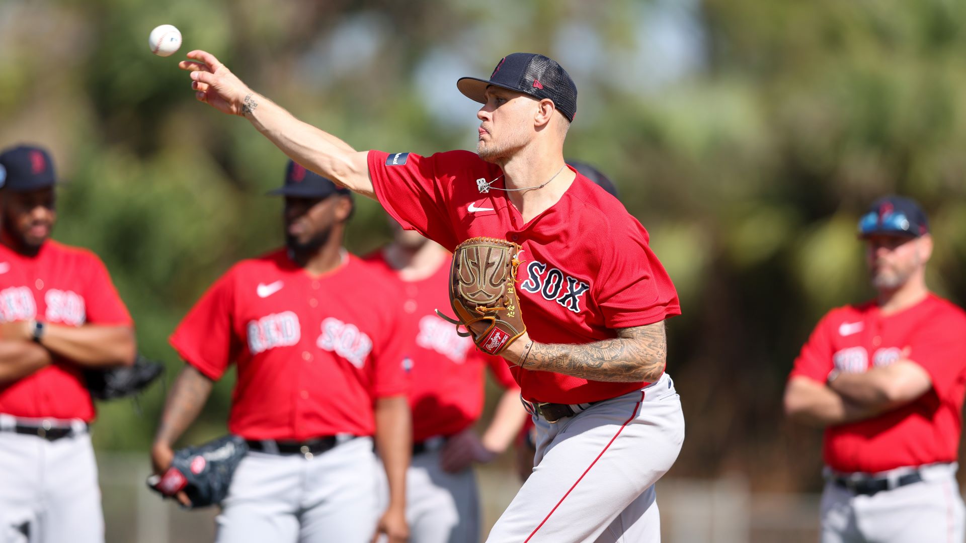 Boston Red Sox pitcher Tanner Houck