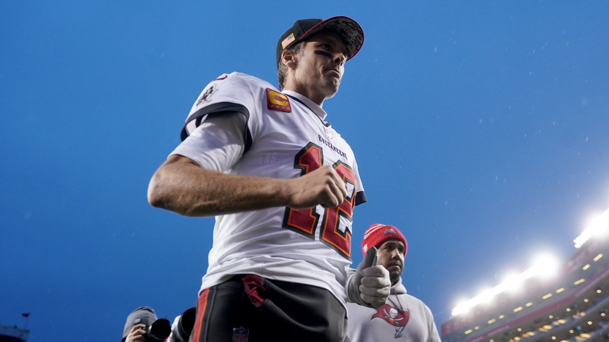 Tampa Bay Buccaneers quarterback Tom Brady