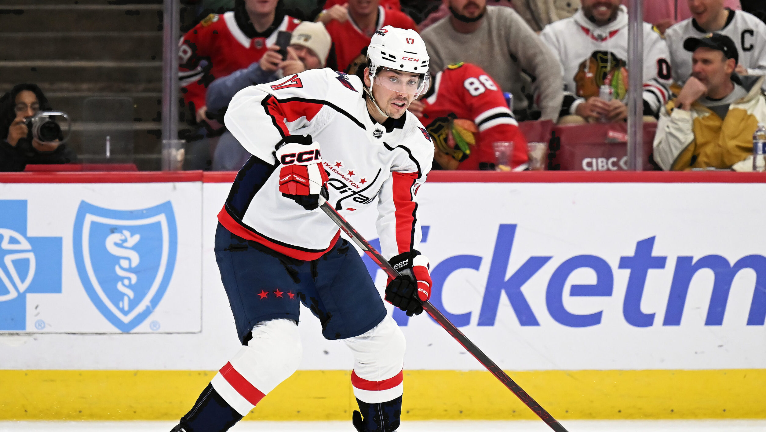 NHL: Washington Capitals at Chicago Blackhawks