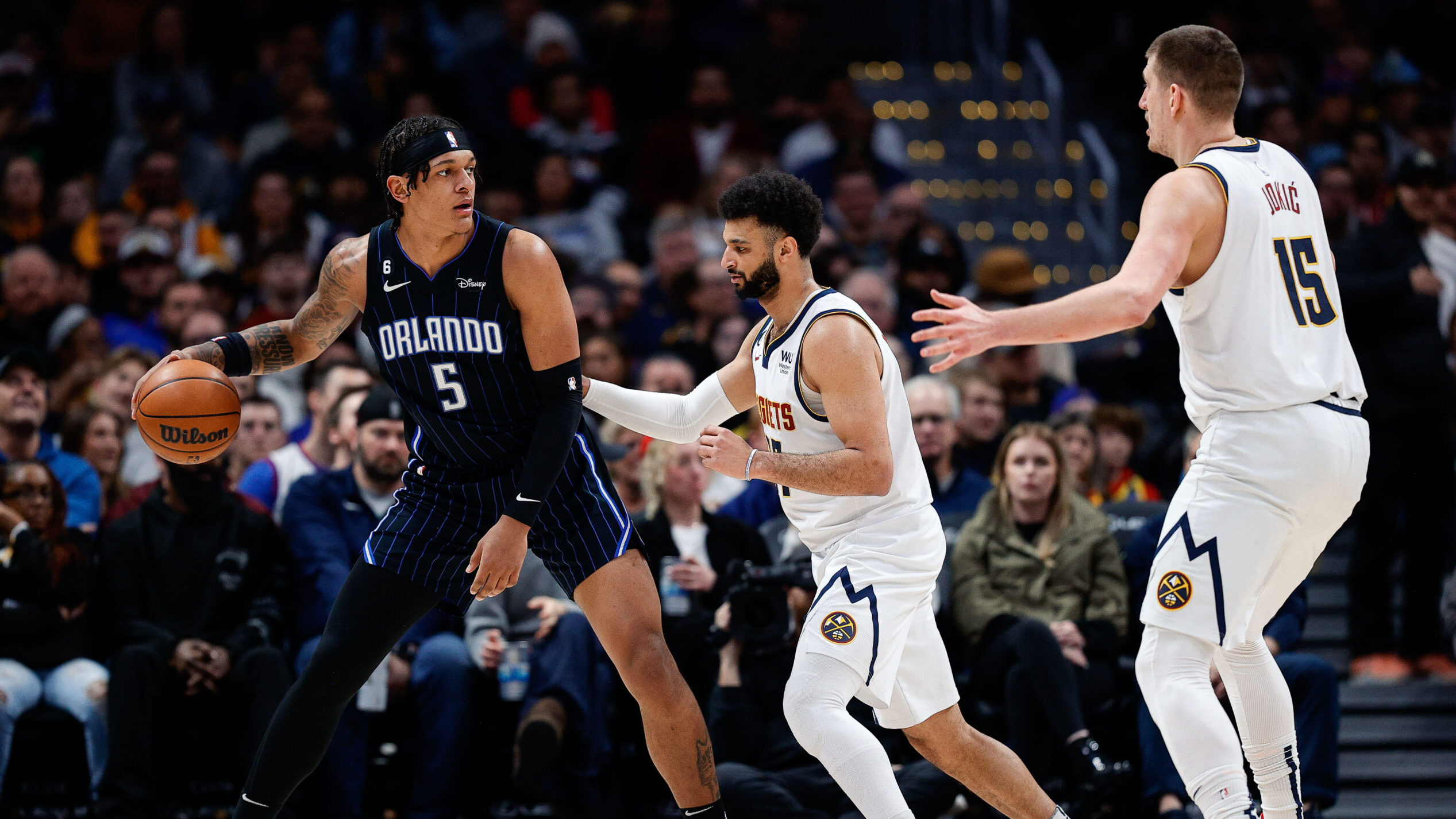NBA: Orlando Magic at Denver Nuggets