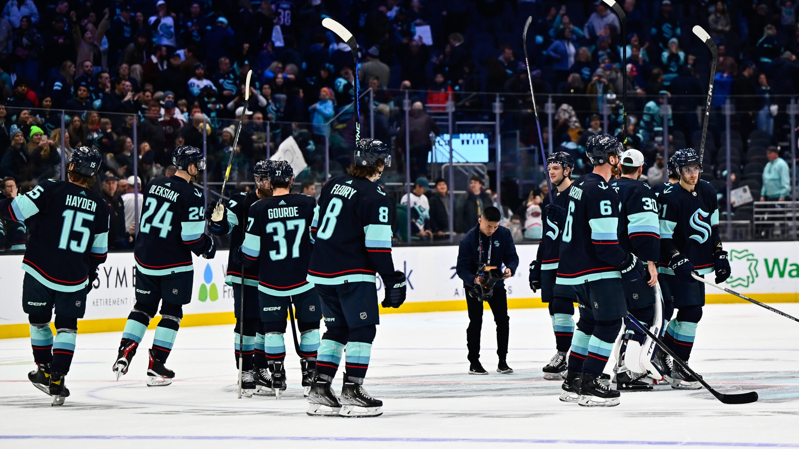 NHL: Columbus Blue Jackets at Seattle Kraken