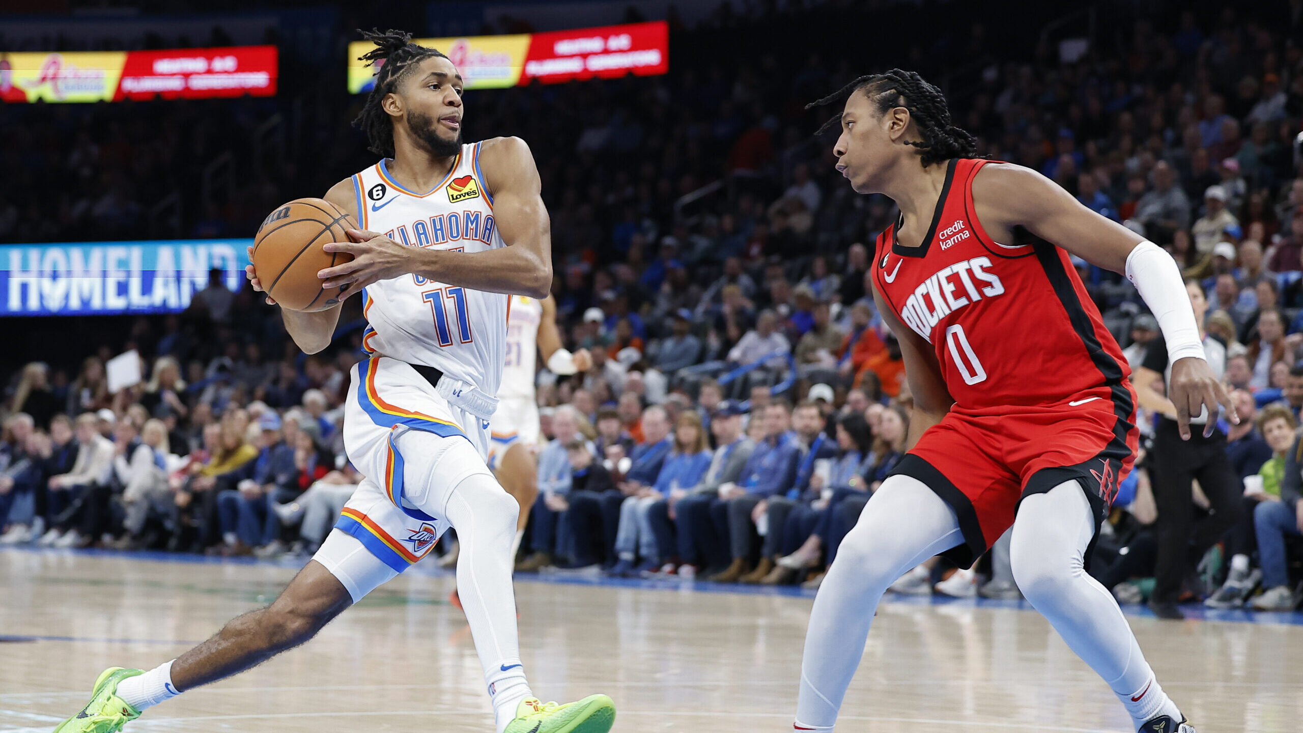 NBA: Houston Rockets at Oklahoma City Thunder