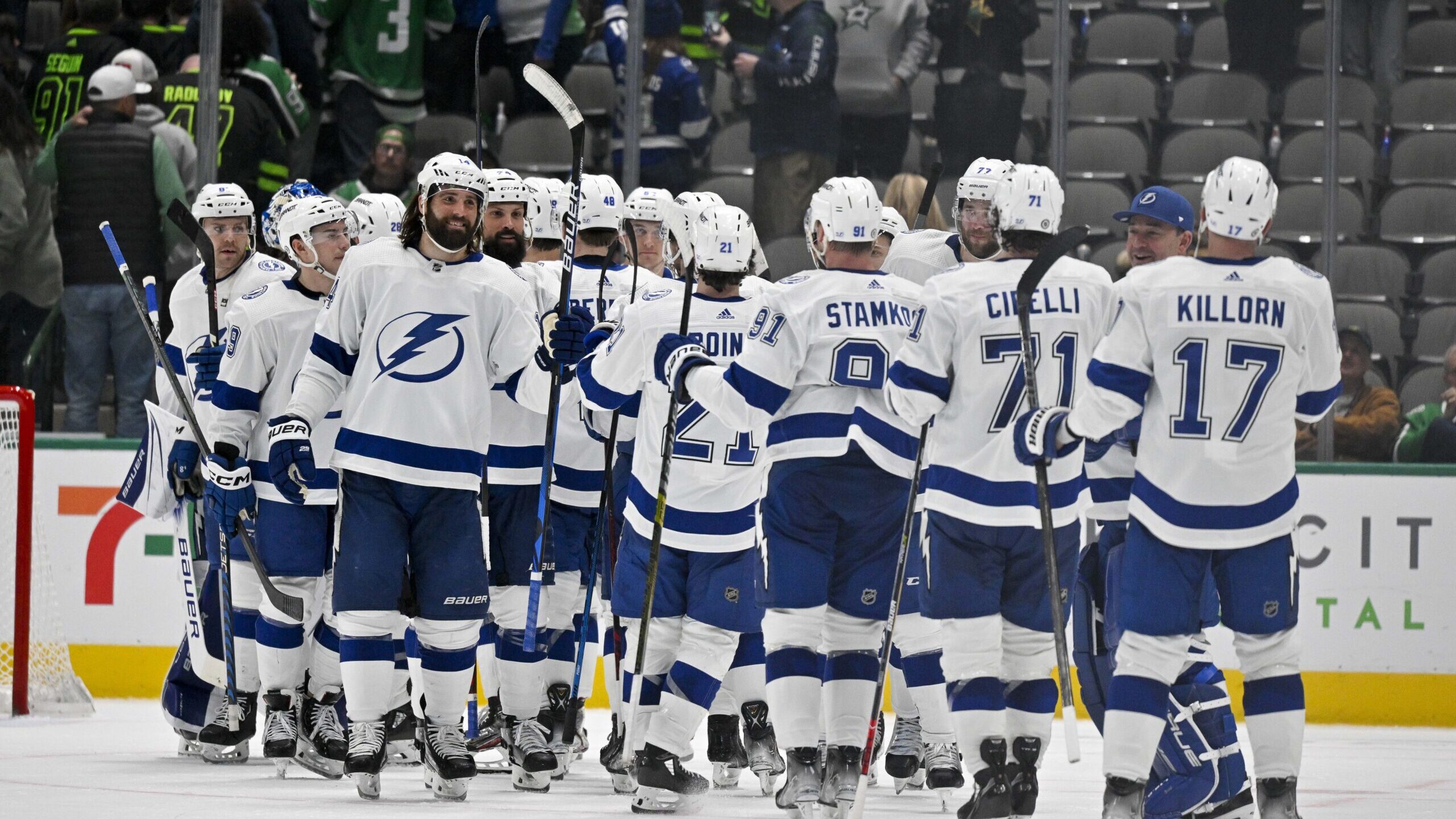 NHL: Tampa Bay Lightning at Dallas Stars