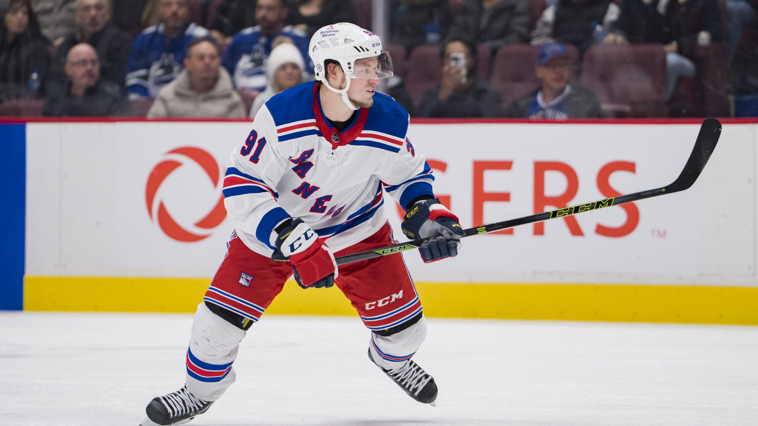 NHL: New York Rangers at Vancouver Canucks