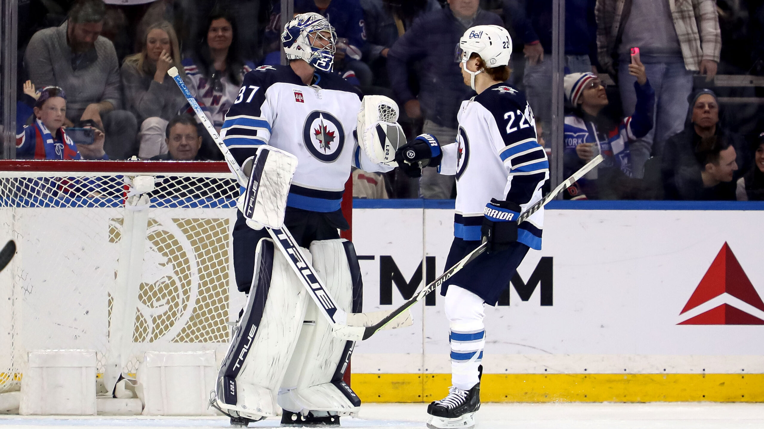 NHL: Winnipeg Jets at New York Rangers