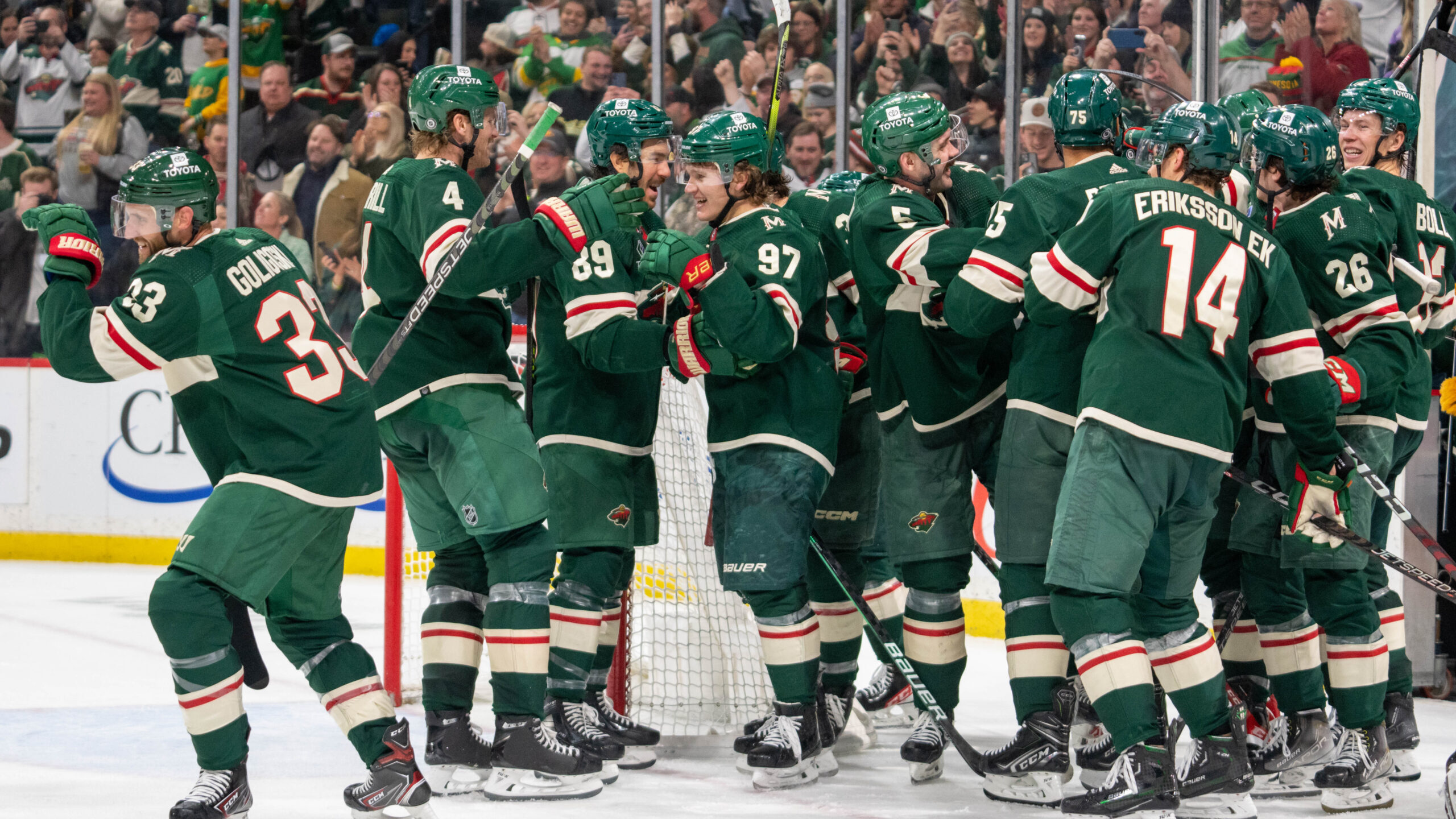 NHL: Columbus Blue Jackets at Minnesota Wild