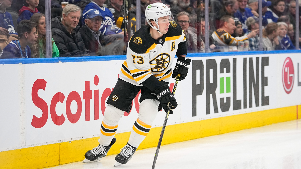 Boston Bruins defenseman Charlie McAvoy