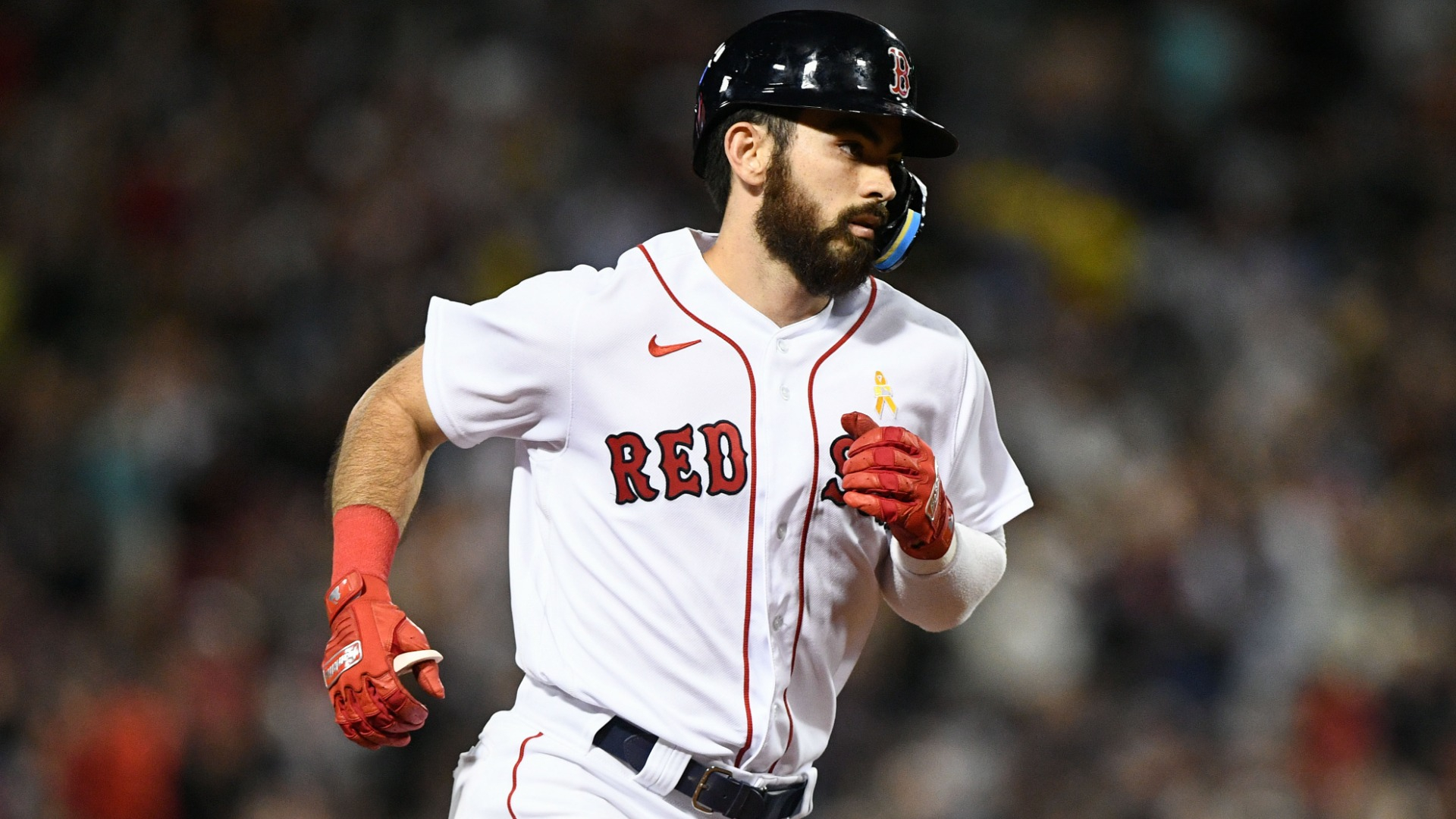 Boston Red Sox catcher Connor Wong