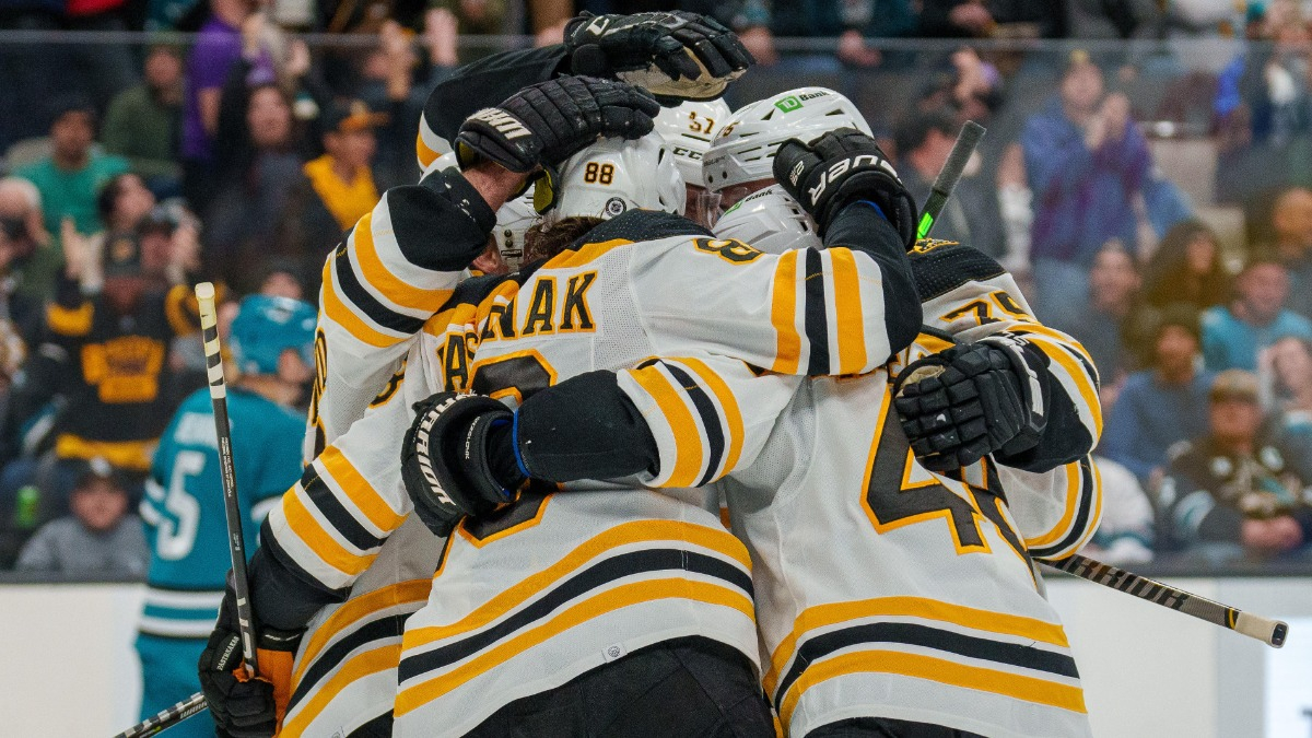 Boston Bruins forward David Pastrnak