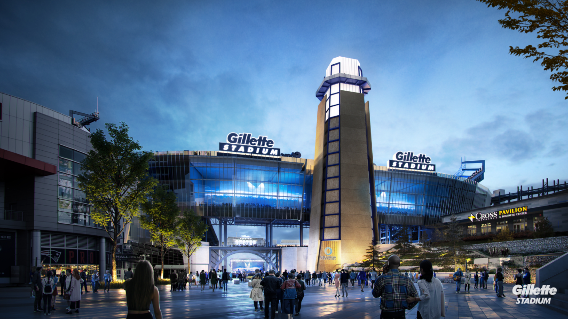 Gillette Stadium concept art