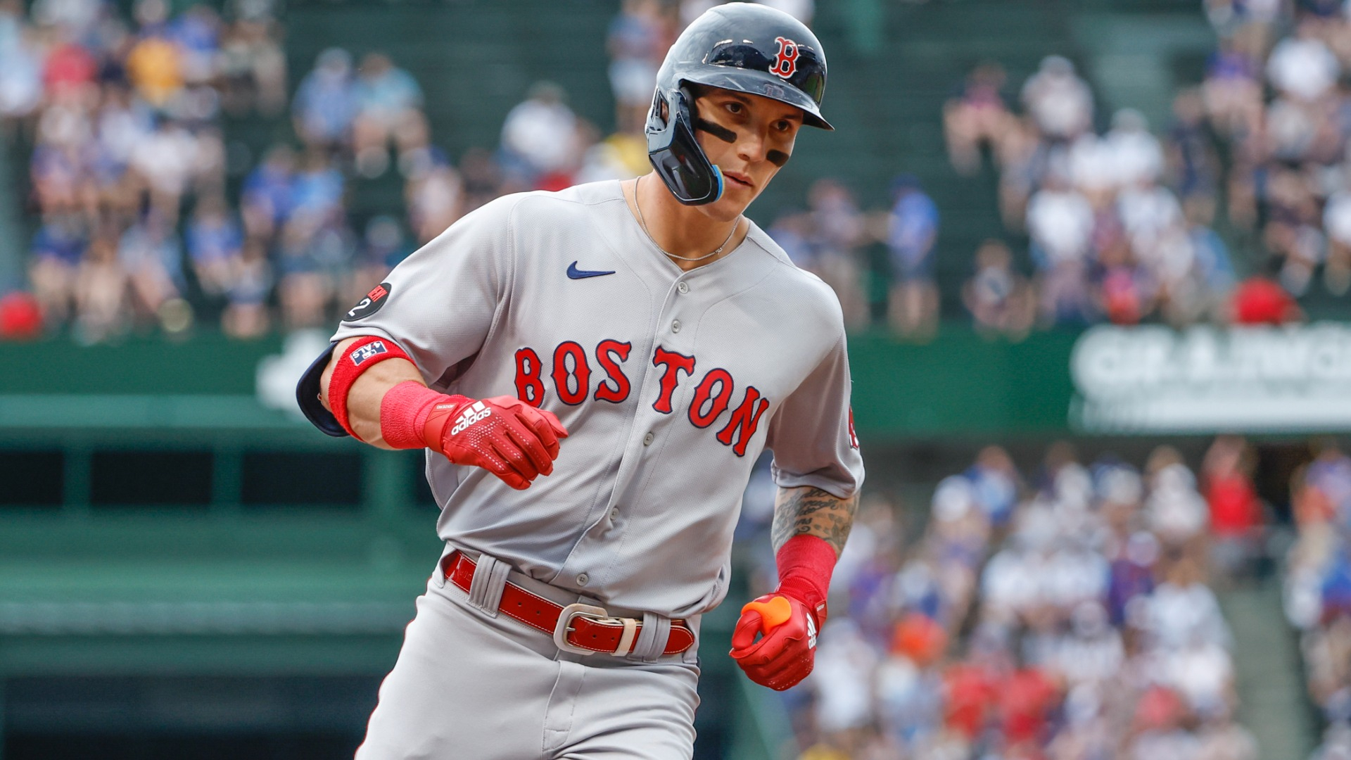 Boston Red Sox outfielder Jarren Duran
