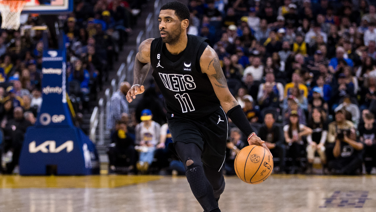 Brooklyn Nets guard Kyrie Irving