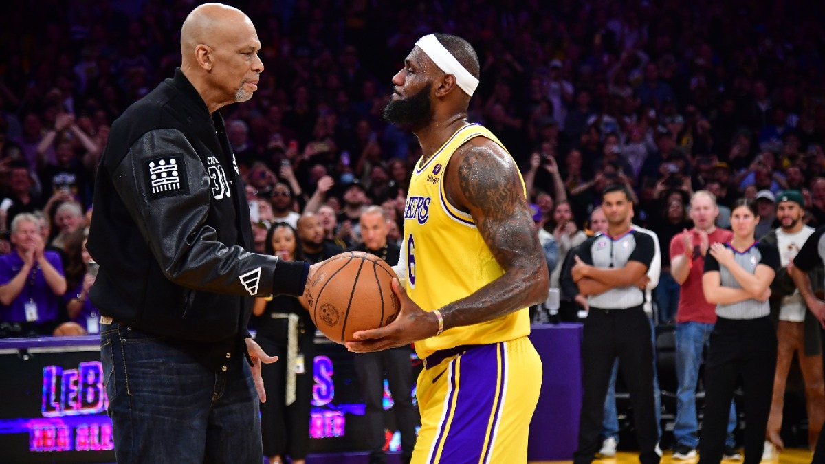 Los Angeles Lakers forward LeBron James