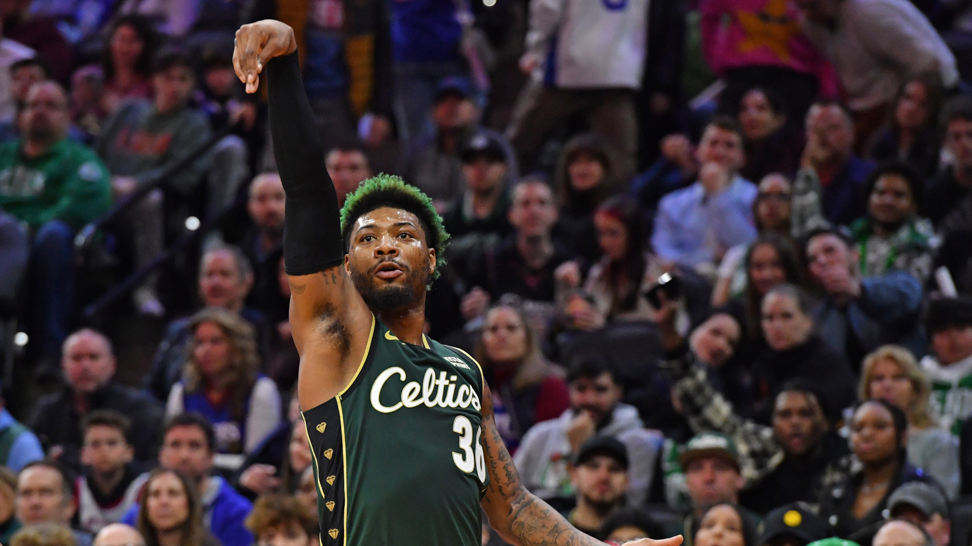 Boston Celtics guard Marcus Smart