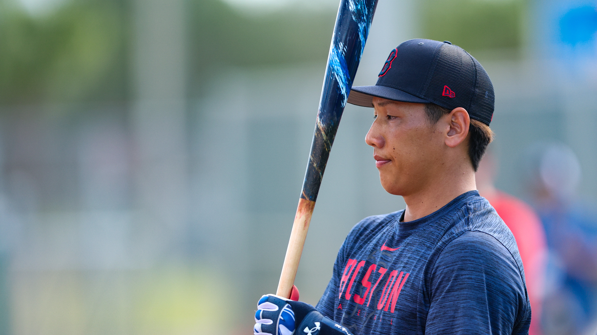 Boston Red Sox outfielder Masataka Yoshida