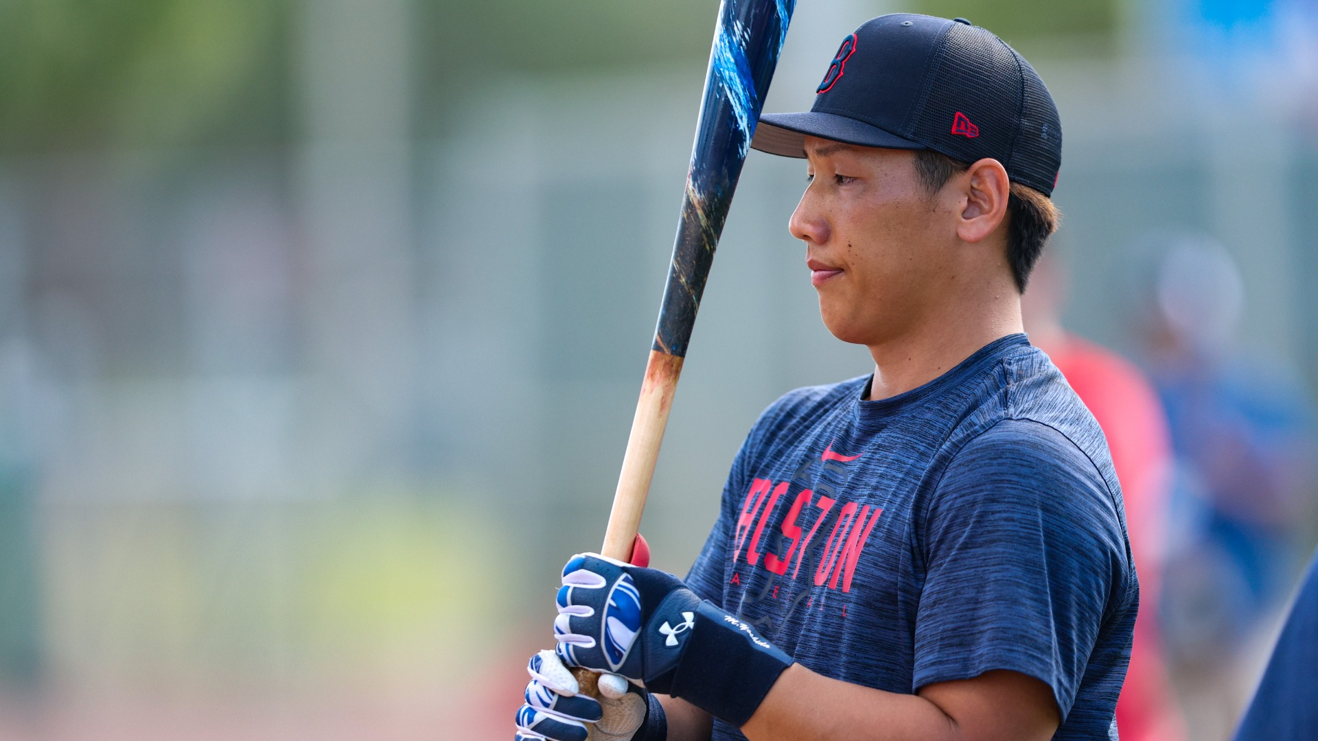 Boston Red Sox outfielder Masataka Yoshida