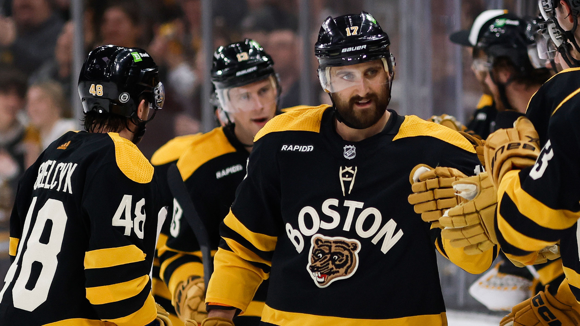 Boston Bruins left wing Nick Foligno