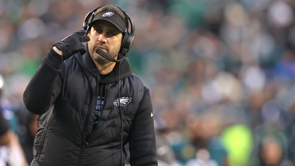 Philadelphia Eagles head coach Nick Sirianni
