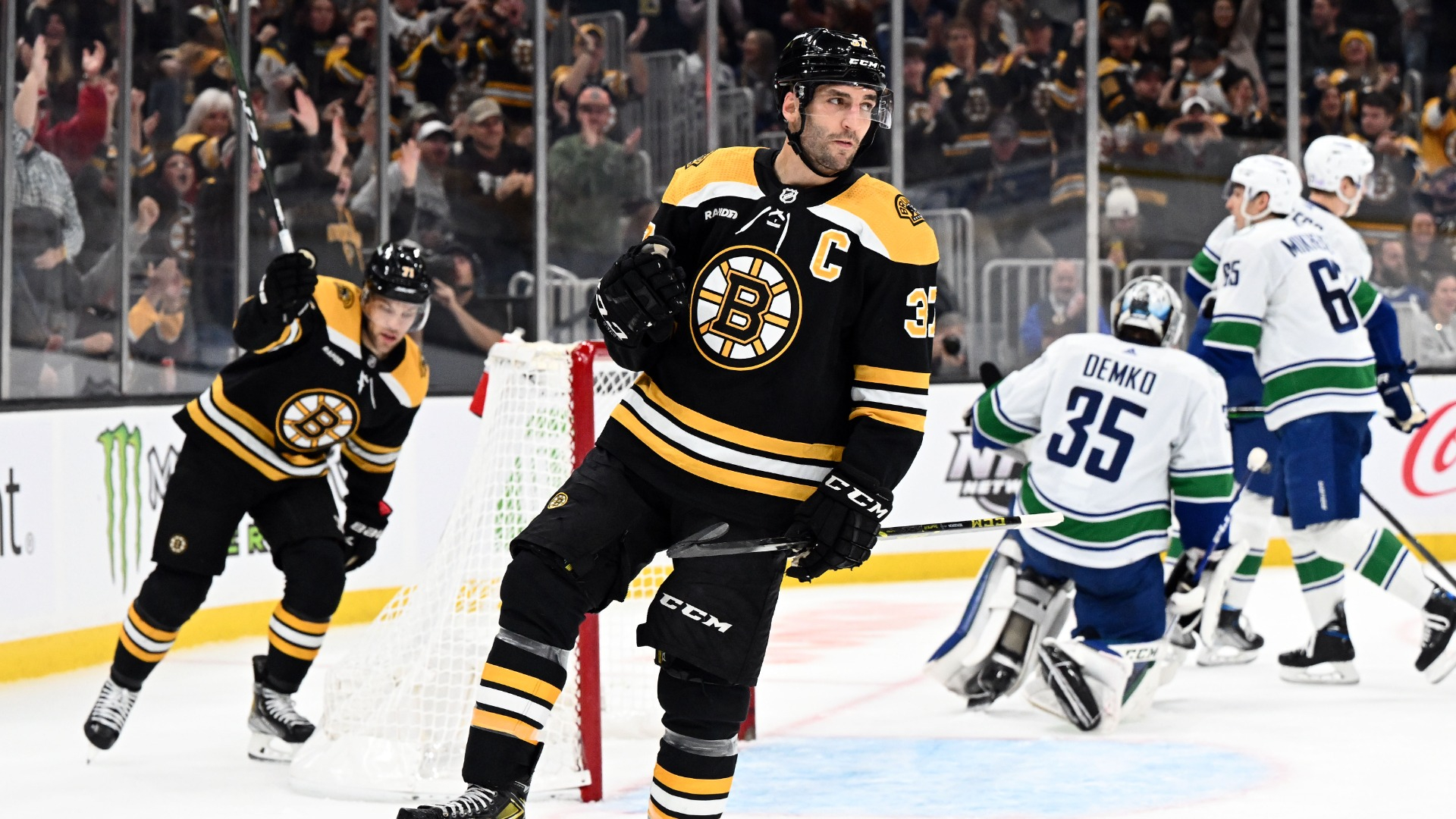 Boston Bruins center Patrice Bergeron