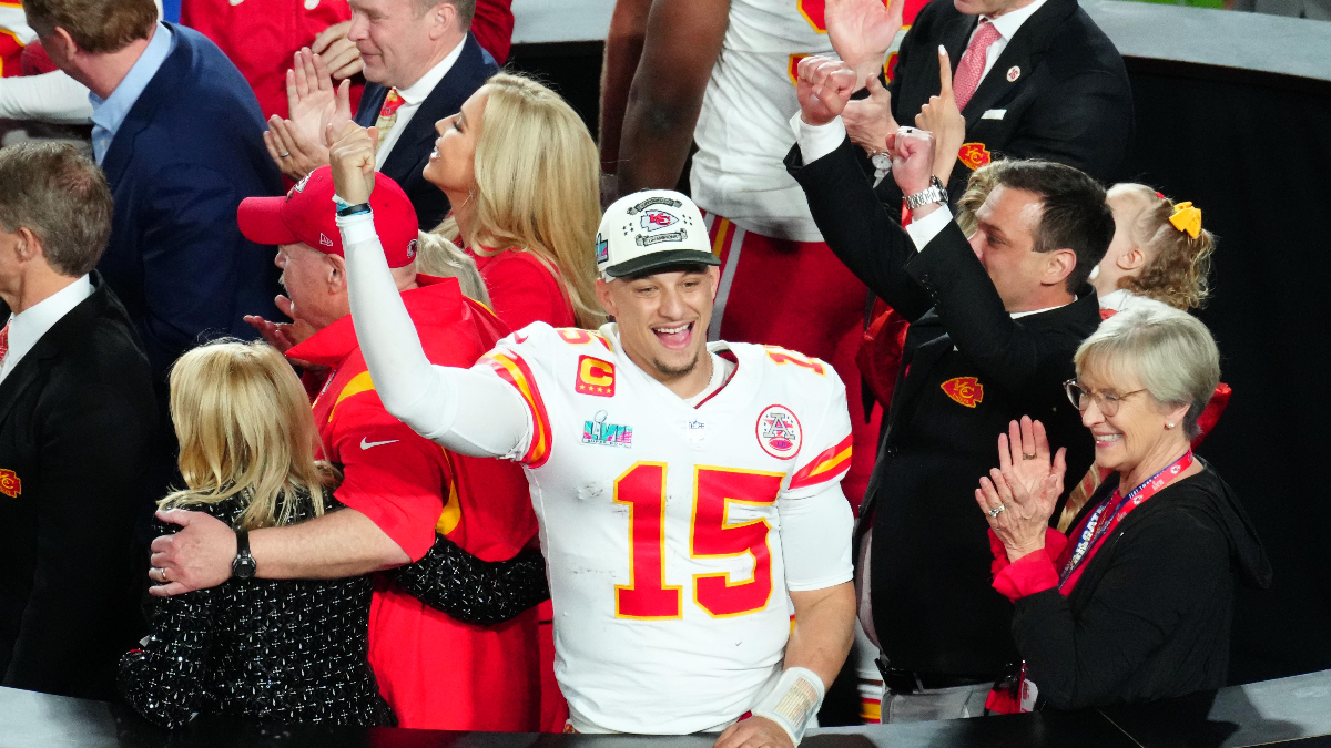 Kansas City Chiefs quarterback Patrick Mahomes