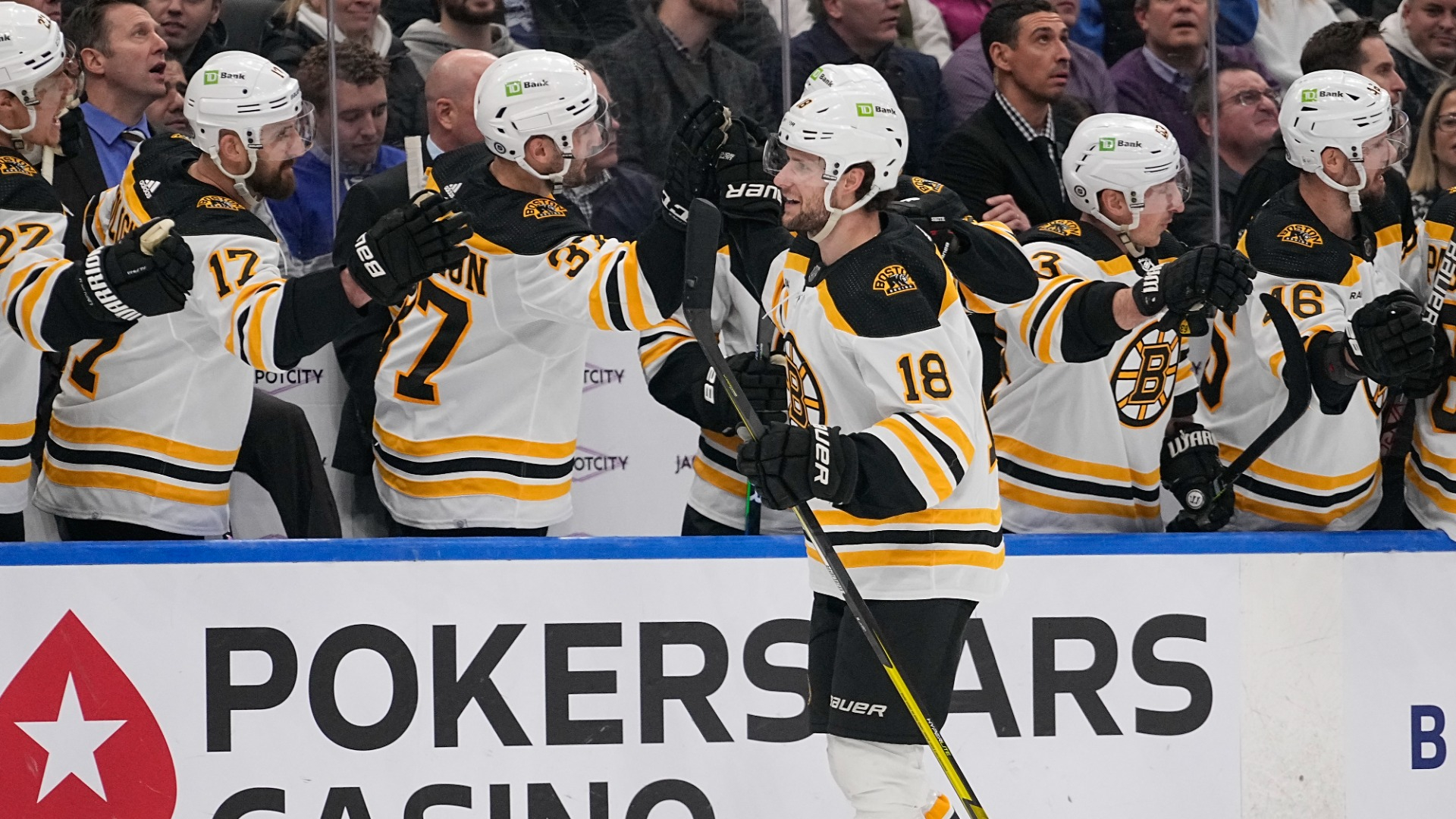 Boston Bruins forward Pavel Zacha