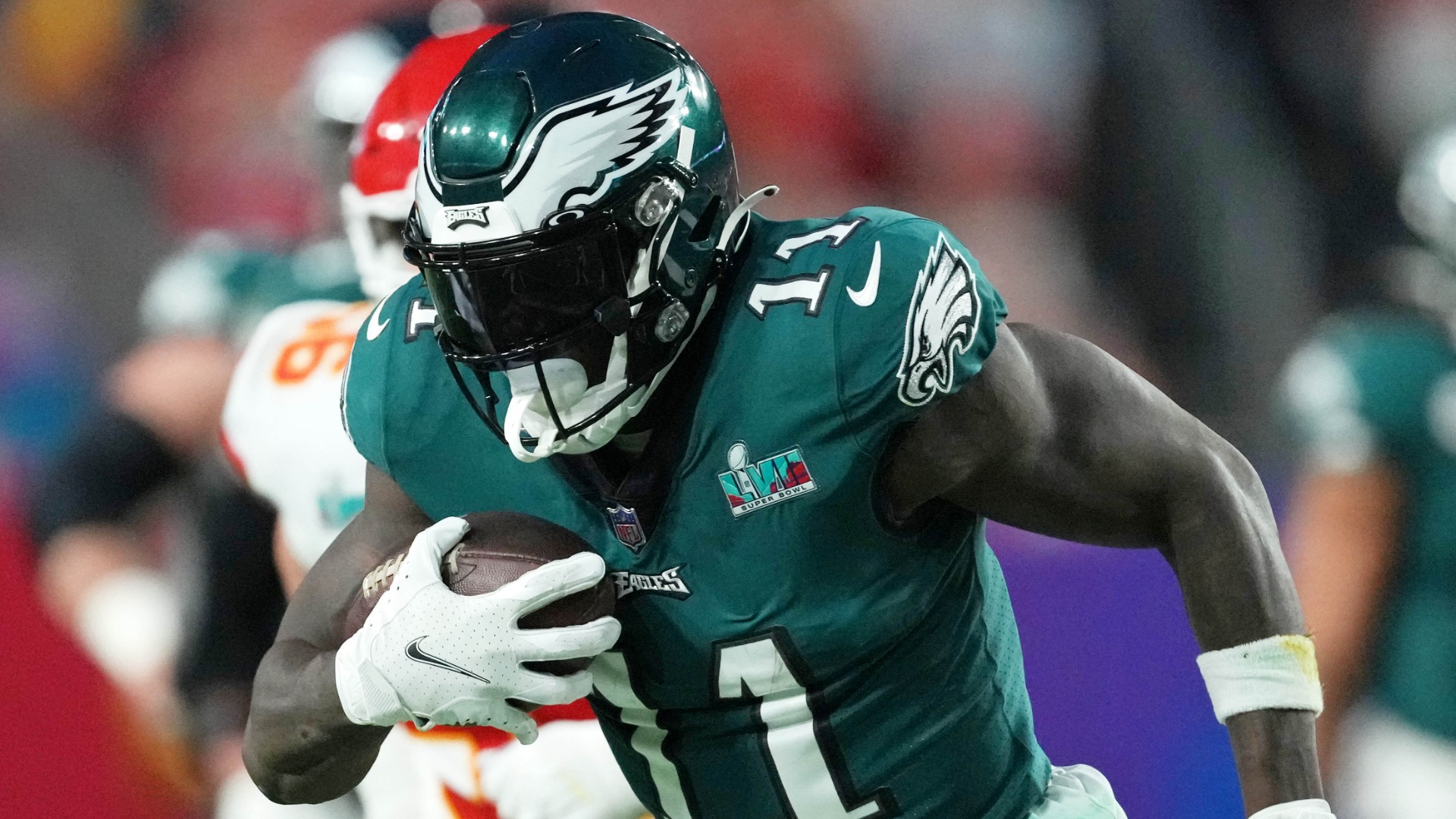 Philadelphia Eagles wide receiver A.J. Brown