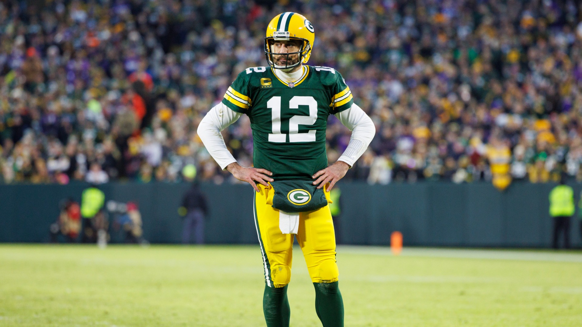 Green Bay Packers quarterback Aaron Rodgers