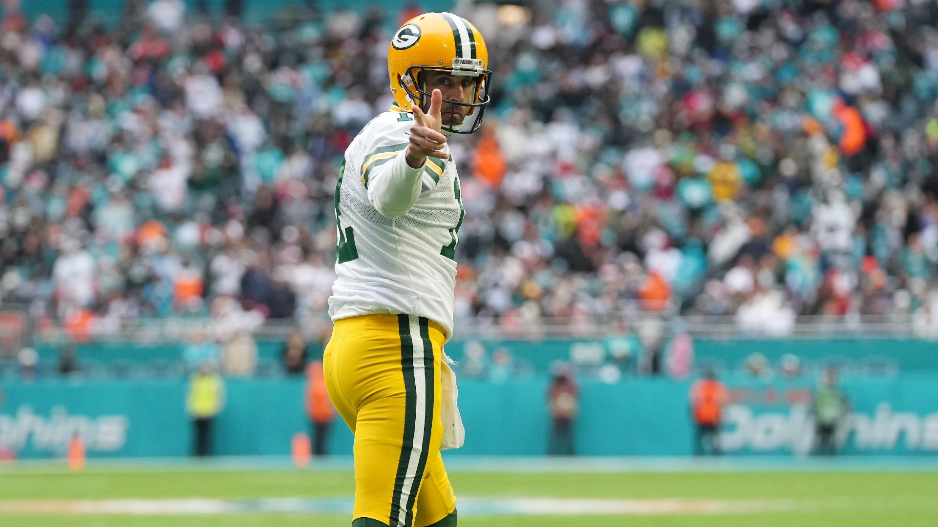 Green Bay Packers quarterback Aaron Rodgers