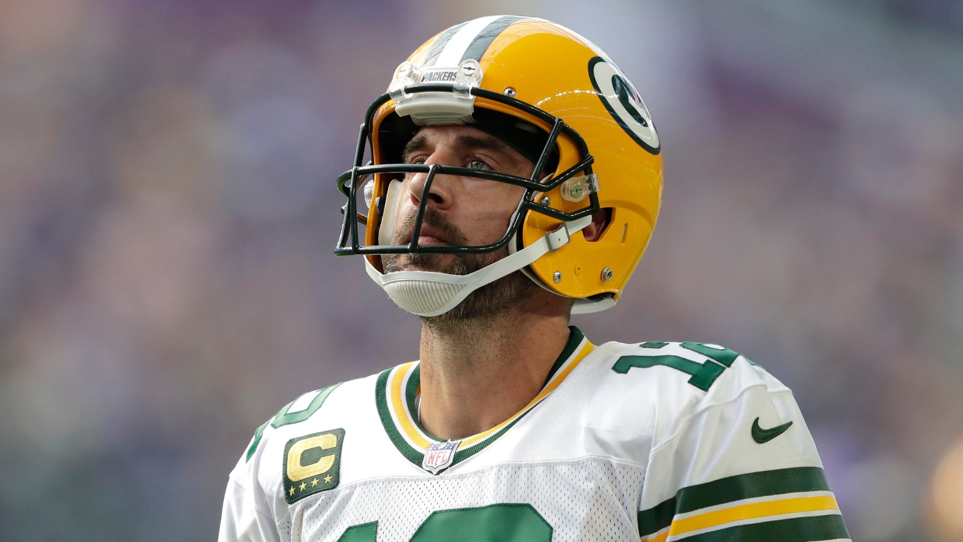 Green Bay Packers quarterback Aaron Rodgers