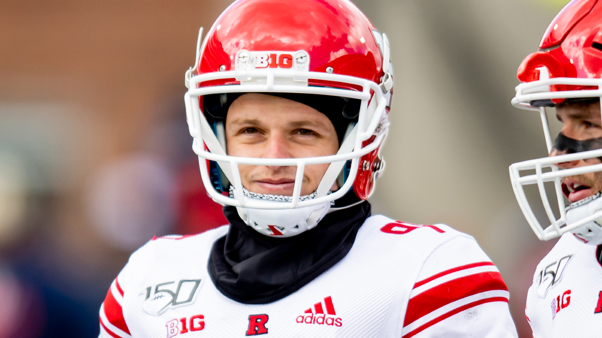 Rutgers Scarlet Knights punter Adam Korsak