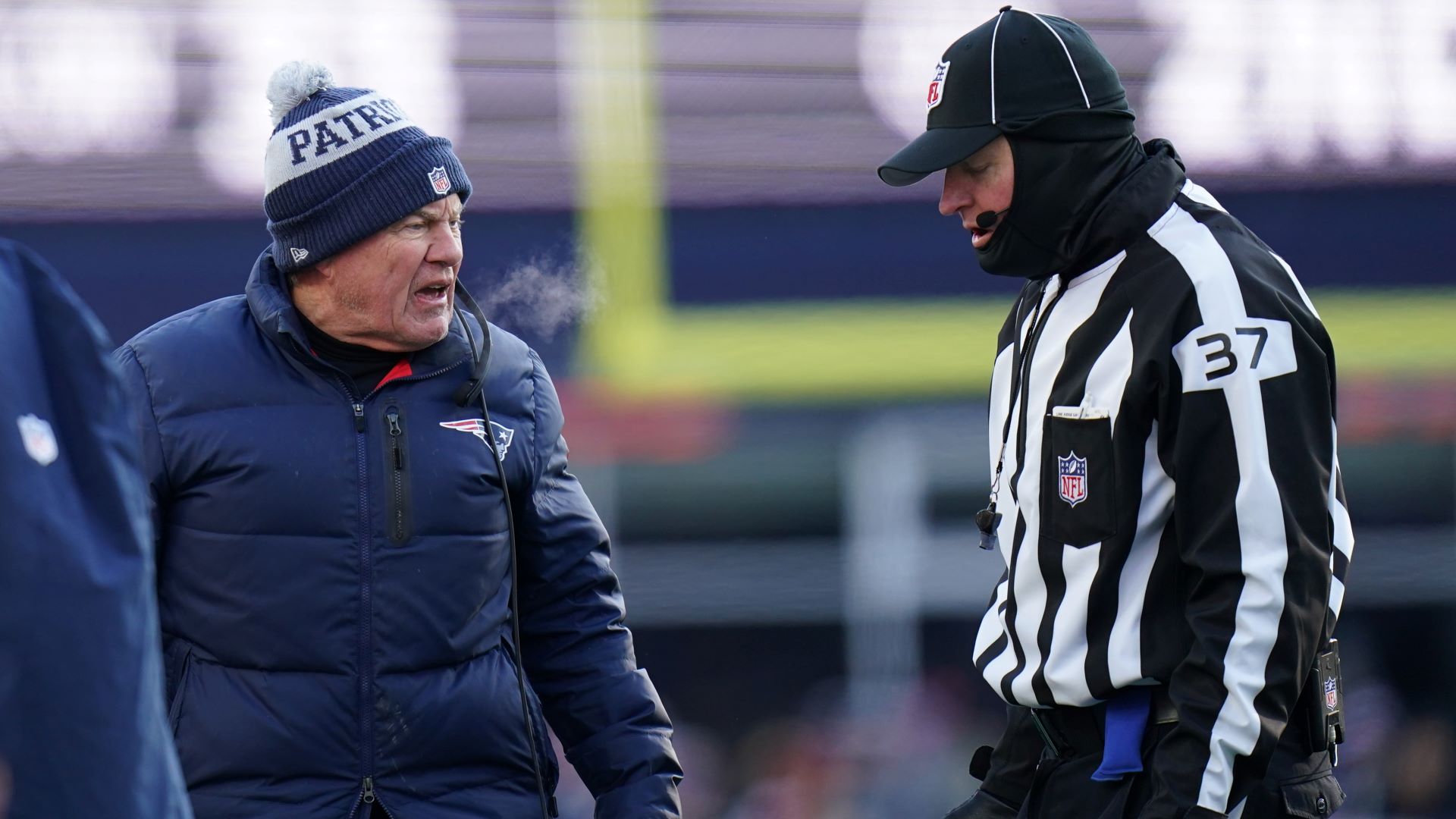 New England Patriots head coach Bill Belichick