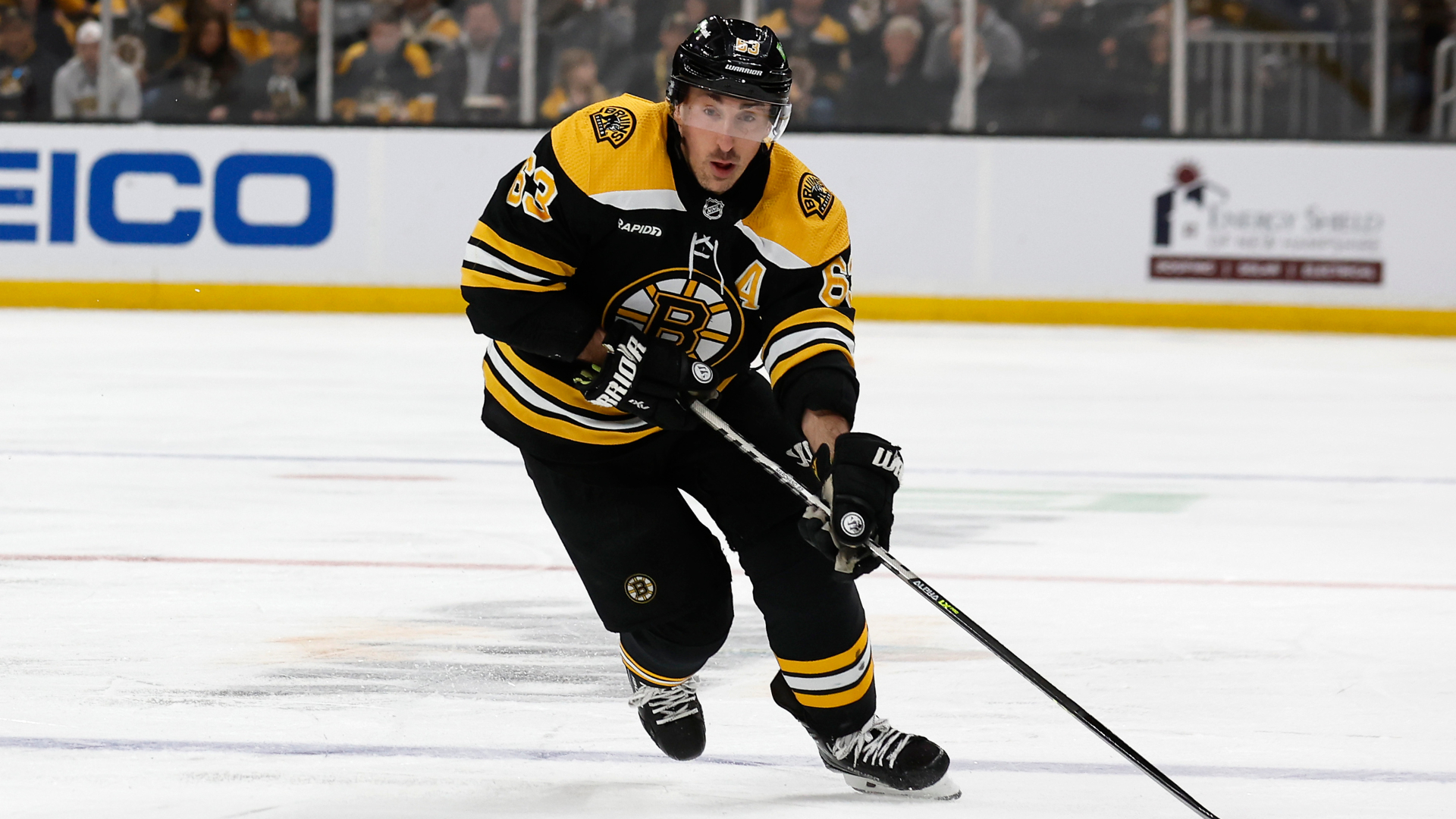 Boston Bruins forward Brad Marchand