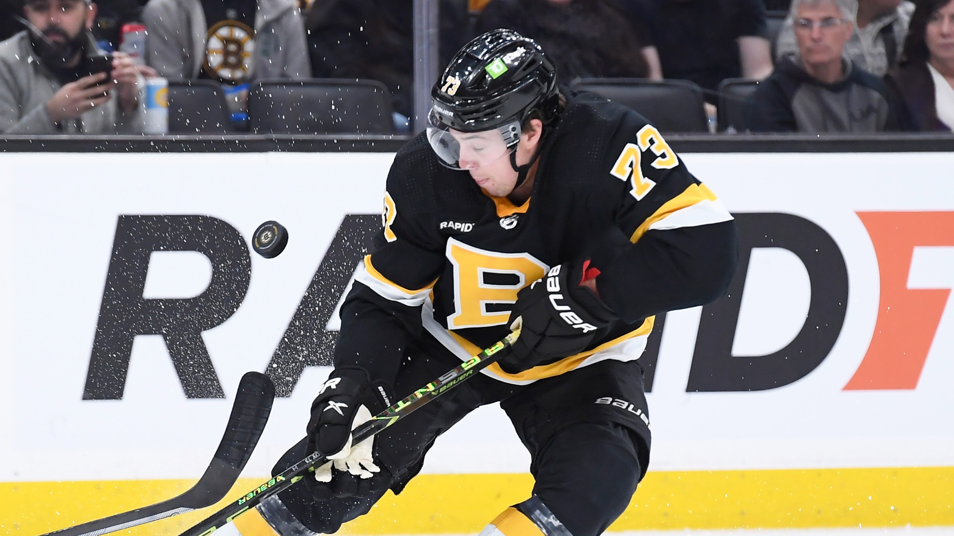 Boston Bruins defenseman Charlie McAvoy