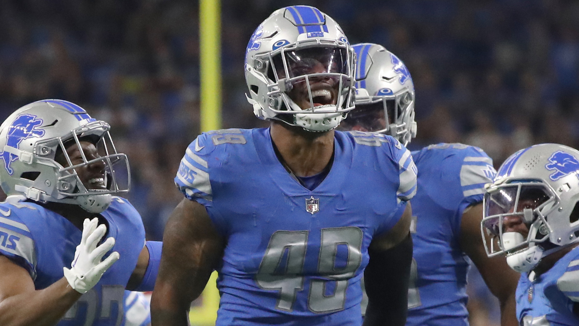 Detroit Lions linebacker Chris Board