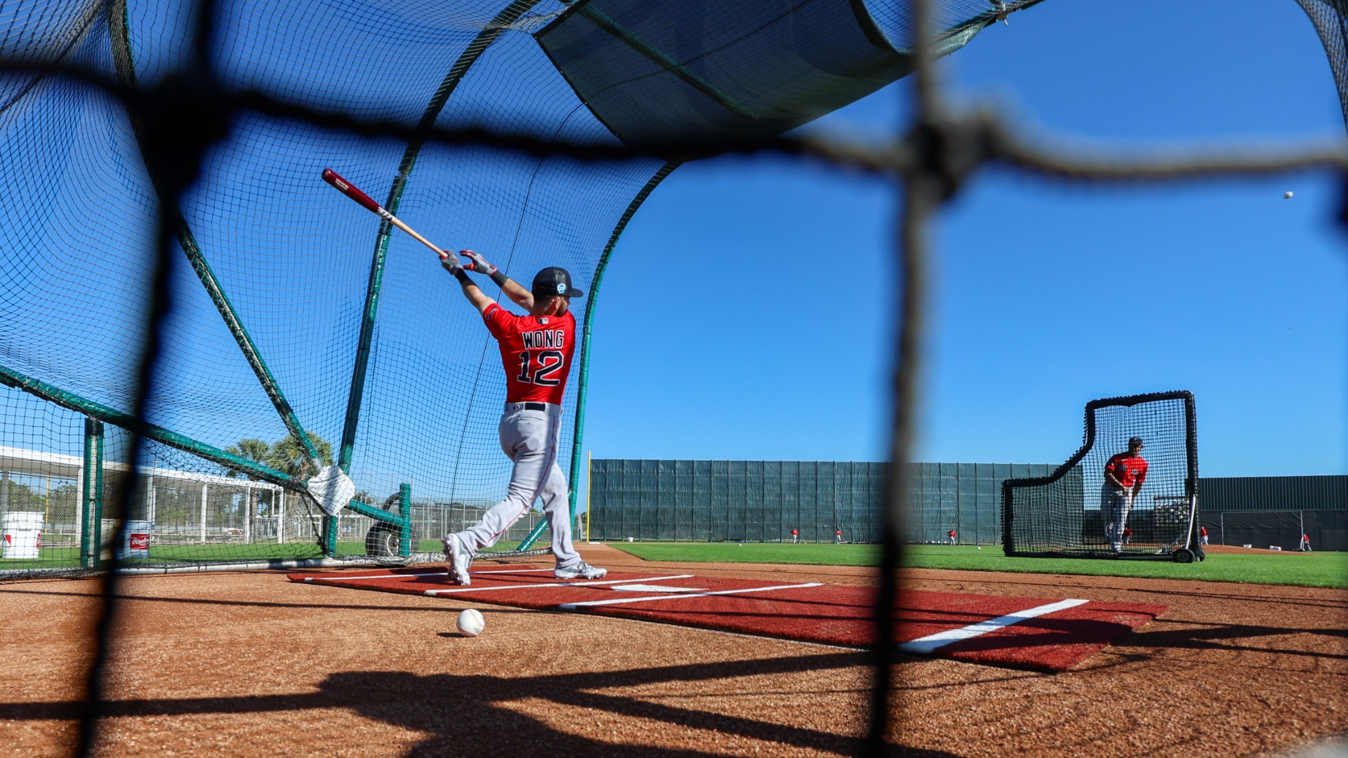 Boston Red Sox catcher Connor Wong