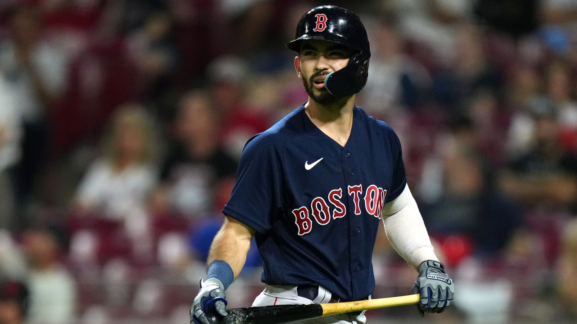 Boston Red Sox catcher Connor Wong