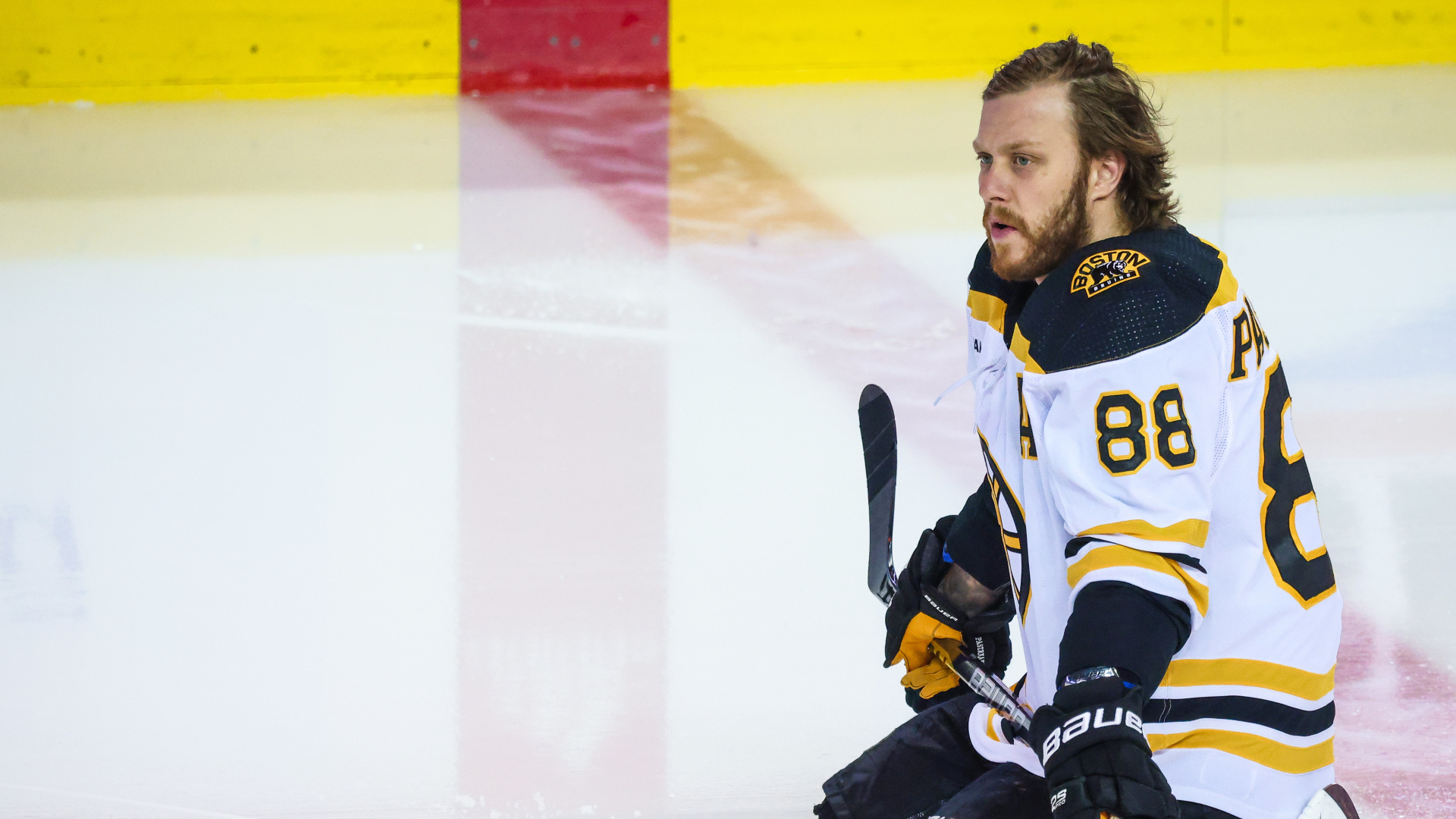 Boston Bruins forward David Pastrnak