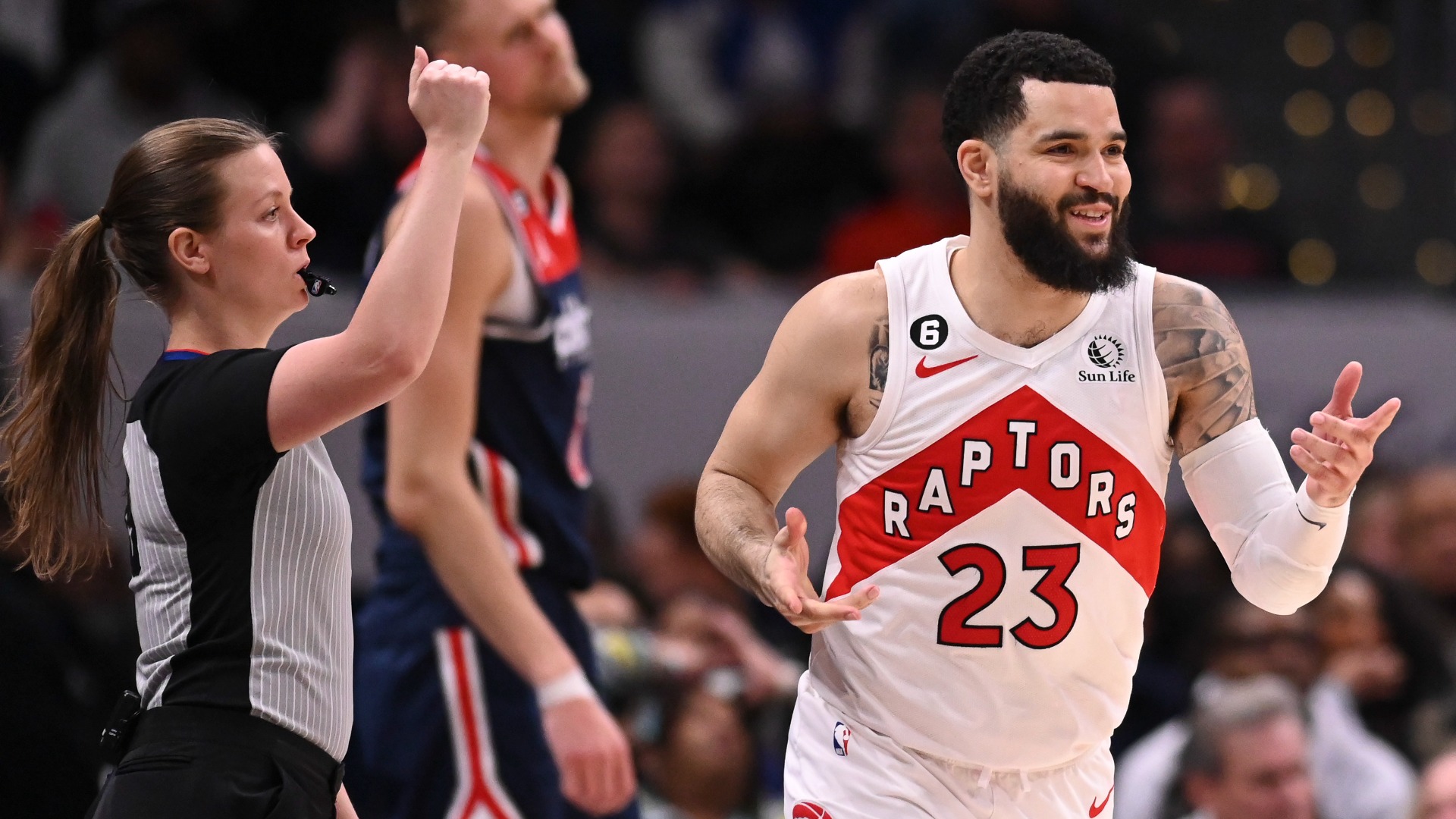 Toronto Raptors guard Fred VanVleet