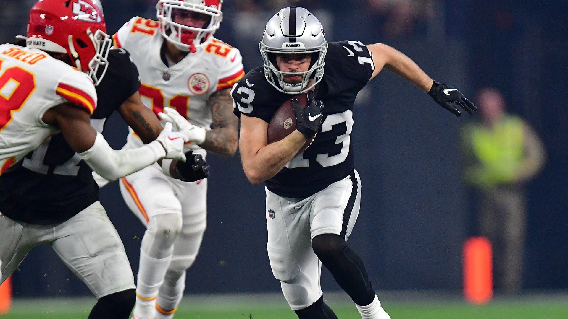 Las Vegas Raiders wide receiver Hunter Renfrow
