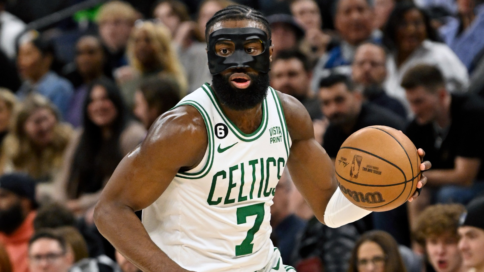 Boston Celtics guard Jaylen Brown