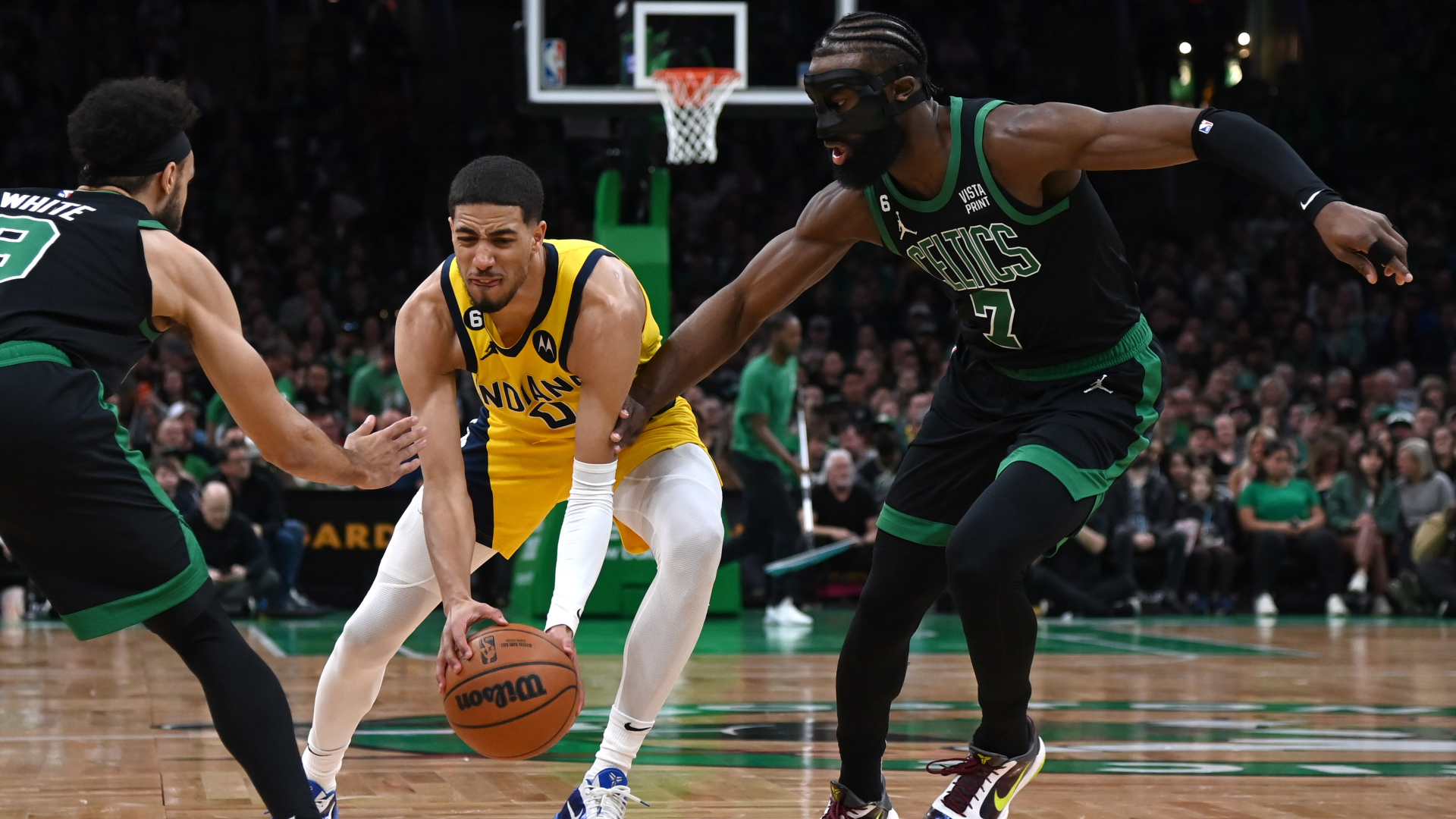 Boston Celtics guard Jaylen Brown