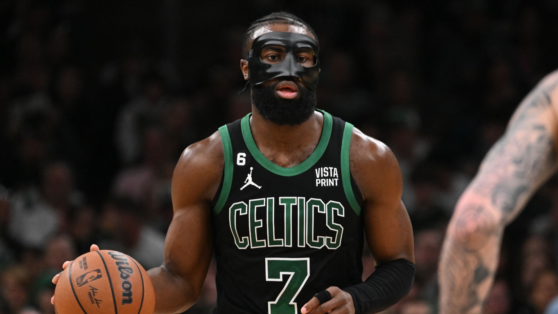 Boston Celtics guard Jaylen Brown