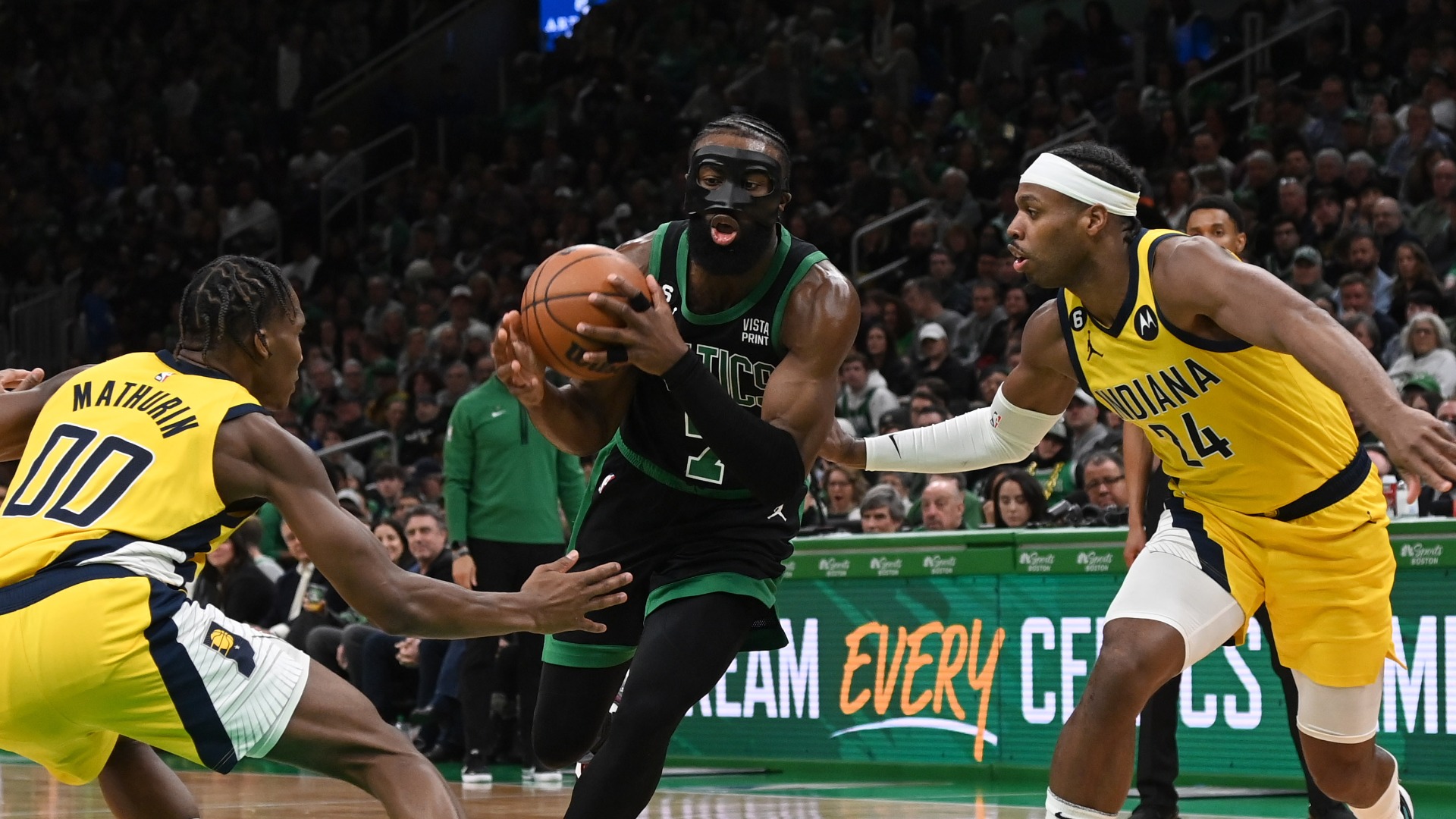 Boston Celtics guard Jaylen Brown