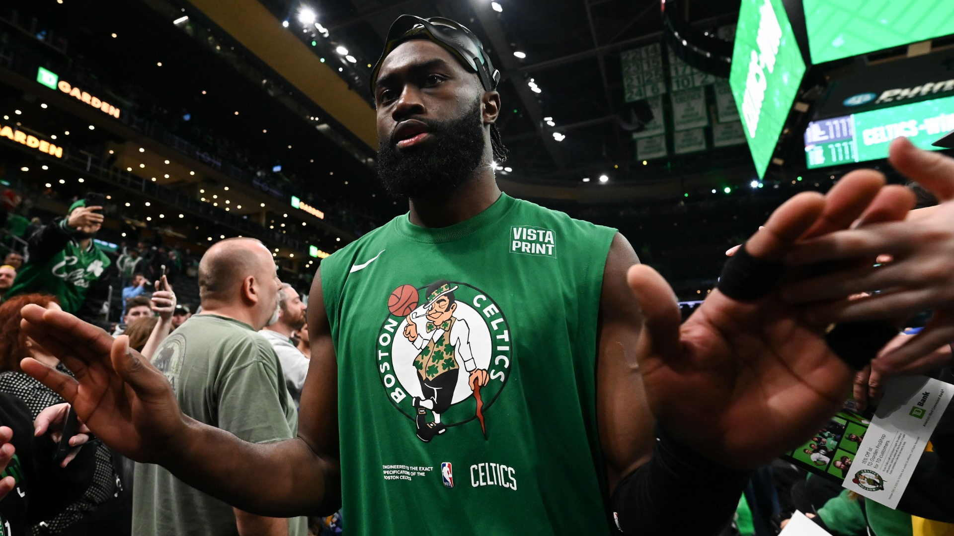 Boston Celtics guard Jaylen Brown